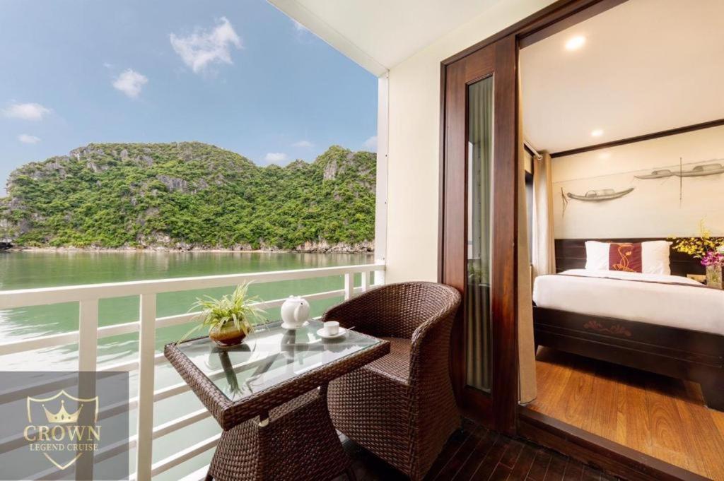 Aquamarine Premium Cruise Hotell Ha Long Eksteriør bilde