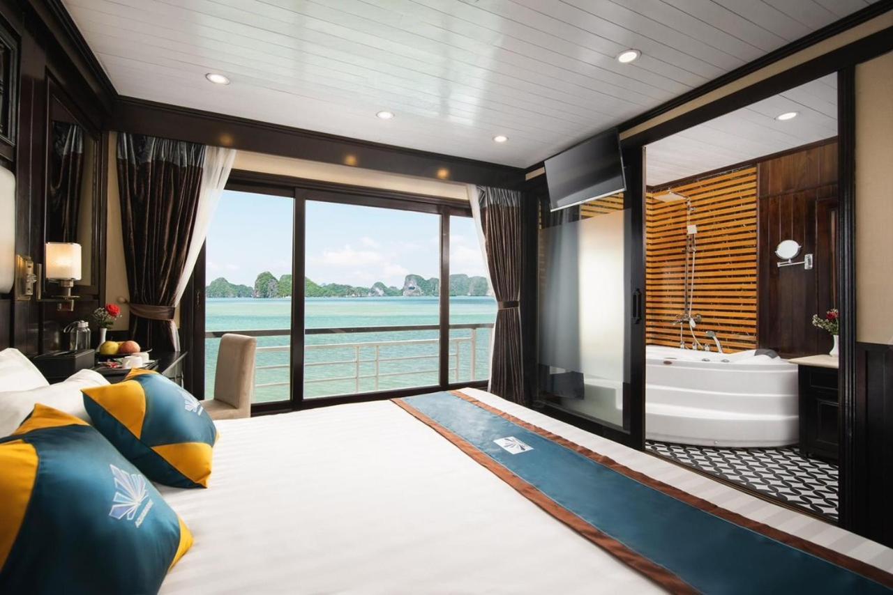 Aquamarine Premium Cruise Hotell Ha Long Eksteriør bilde