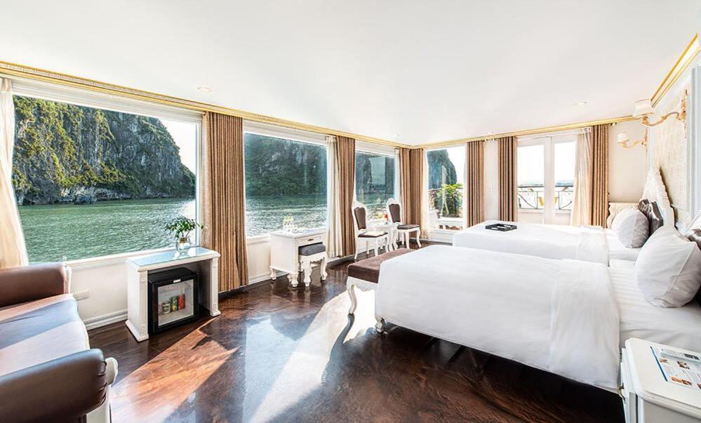 Aquamarine Premium Cruise Hotell Ha Long Eksteriør bilde